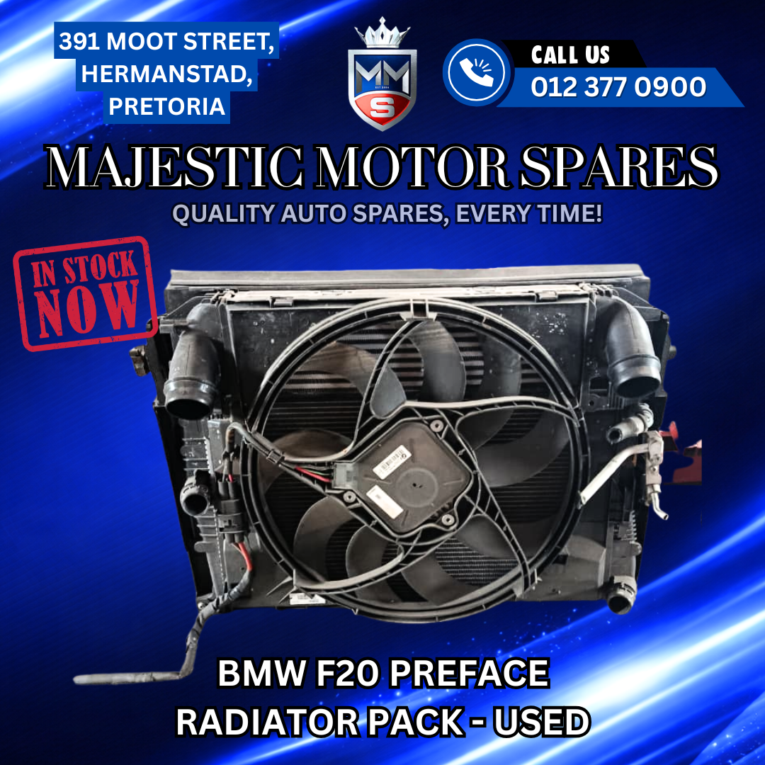 BMW F20 Preface Radiator Pack Used - Private Seller BMW F20 Preface Radiator Pack Used - Private Seller