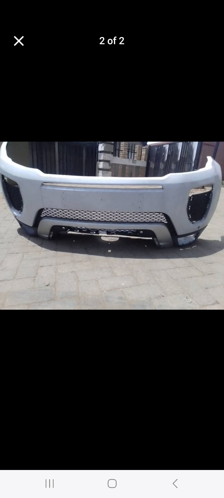 2016/2018 range rover evoque front bumper with grills - Private Seller 2016/2018 range rover evoque front bumper with grills - Private Seller