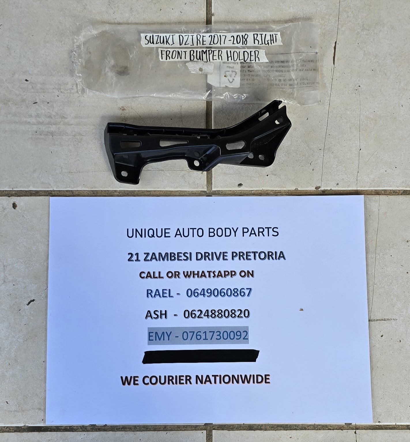 Suzuki Dzire / Suzuki Swift Right Headlight Bracket 2018 + Suzuki Dzire / Suzuki Swift Right Headlight Bracket 2018 +