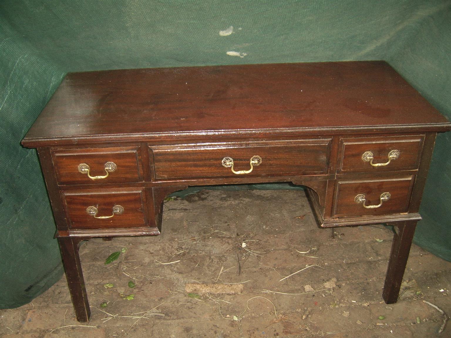 five drawer desk