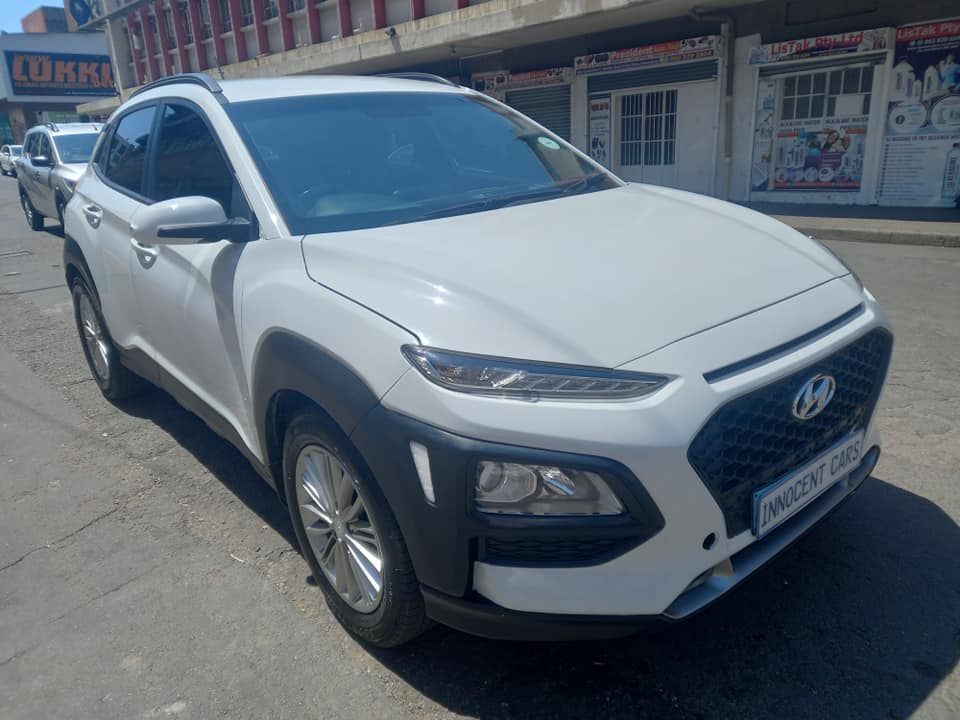2019 HYUNDAI KONA 2.0 PETROL, AUTOMATIC TRANSMISSION, WHITE COLOUR