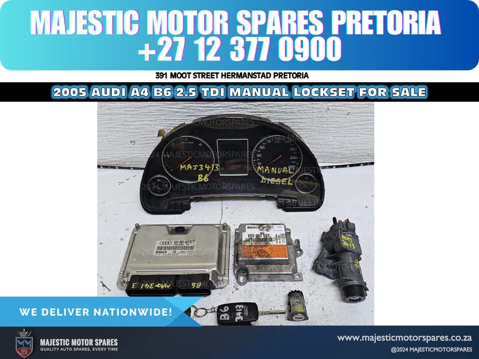 2005 audi a4 b6 2.5 tdi manual lockset for sale - Private Seller