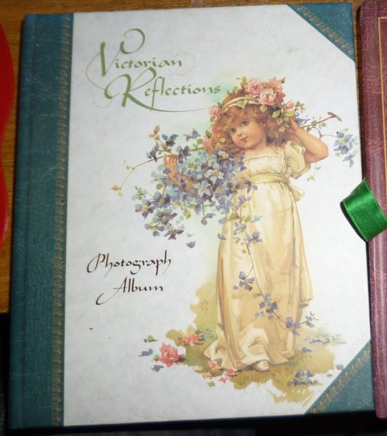 2 Photograph Albums - Victorian Reflections & Floral Elegance