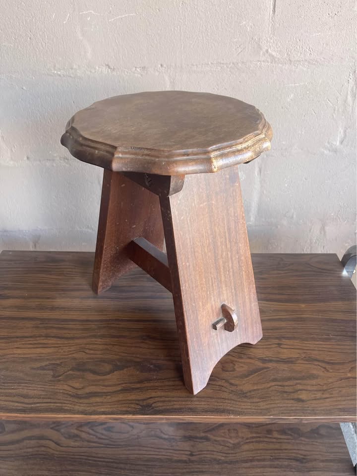 Vintage milk foot stool Vintage milk foot stool