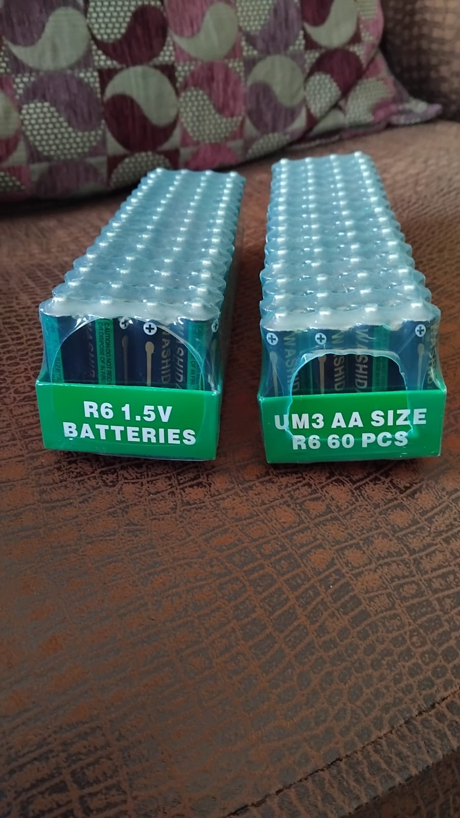 60pc AA BATTERIES R55 per pack