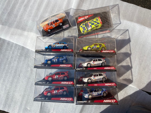 VW Golf Slot Cars Ninco.