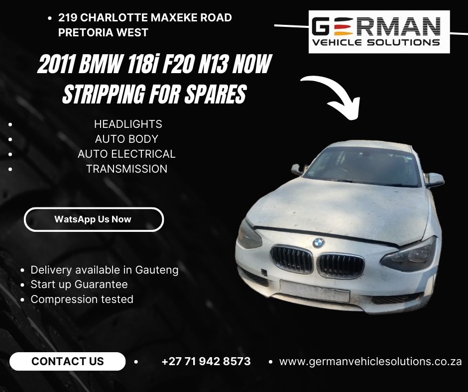 2011 BMW 118i f20 stripping for spares and parts - Private Seller