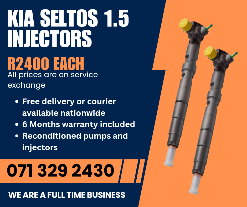 KIA SELTOS 1.5 CRDI INJECTORS FOR SALE WITH WARRANTY - Private Seller KIA SELTOS 1.5 CRDI INJECTORS FOR SALE WITH WARRANTY - Private Seller