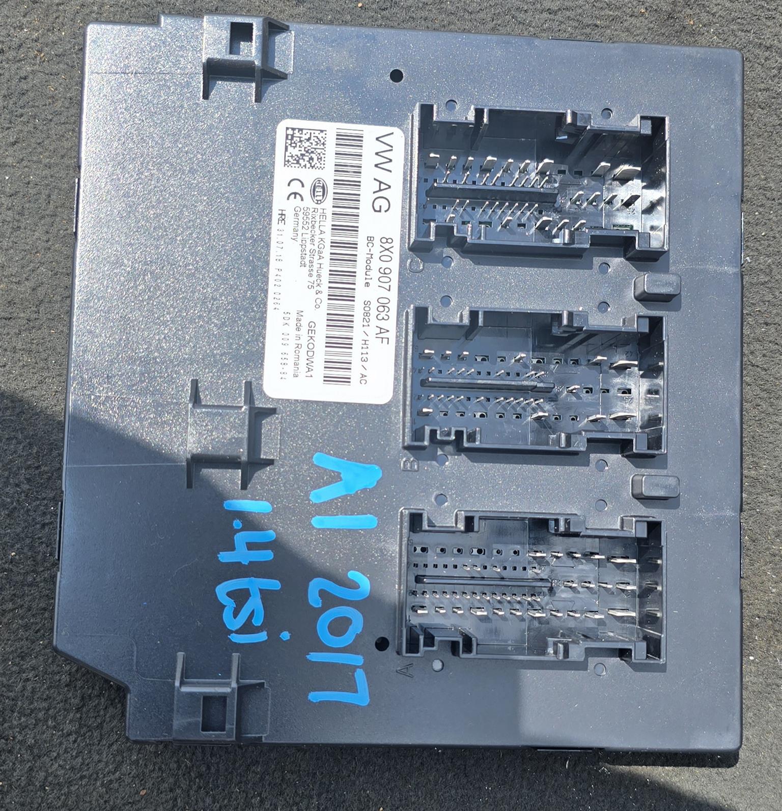 New stock arrivals Bcm/ body control module Audi a1 1.4 tsi 8x0 907 063 af - Private Seller New stock arrivals Bcm/ body control module Audi a1 1.4 tsi 8x0 907 063 af - Private Seller