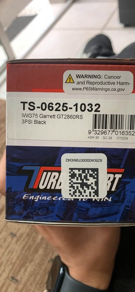 Turbosmart iwg75 wastegate Actuator