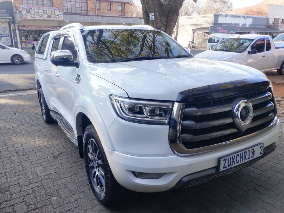 2024 GWM P SERIES 2,0 DOUBLE CAB 4X4 ,CANOPY AUTOMATIC
