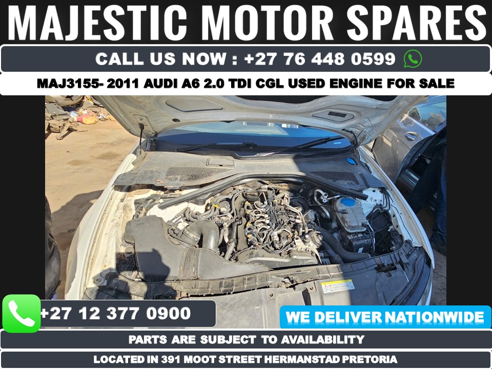 2011 Audi A6 2.0 TDI multitronic CGL engine for sale - Private Seller 2011 Audi A6 2.0 TDI multitronic CGL engine for sale - Private Seller