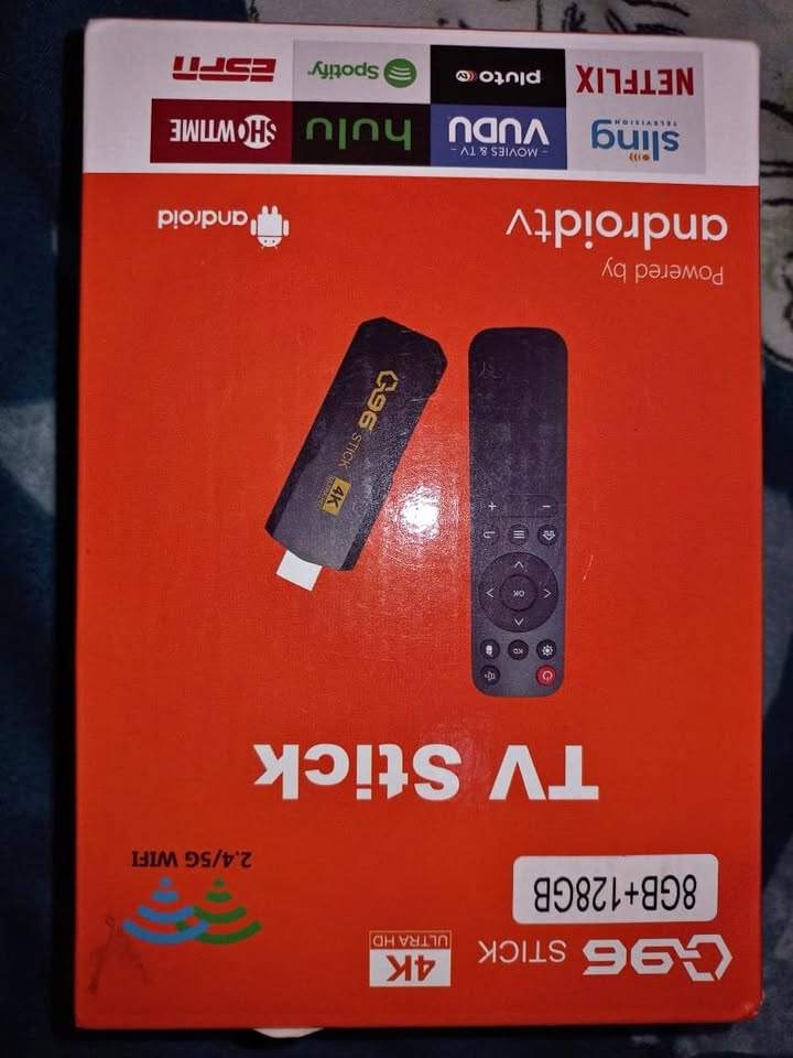 Tv Stick w cables and remote