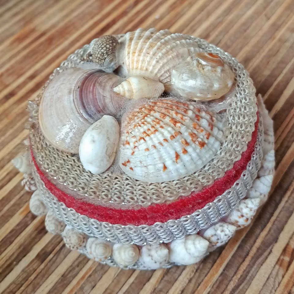 Trinket Box with Shells