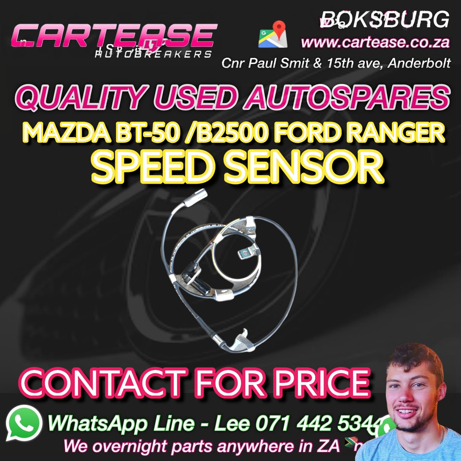 MAZDA BT-50 /B2500 FORD RANGER SPEED SENSOR - Private Seller