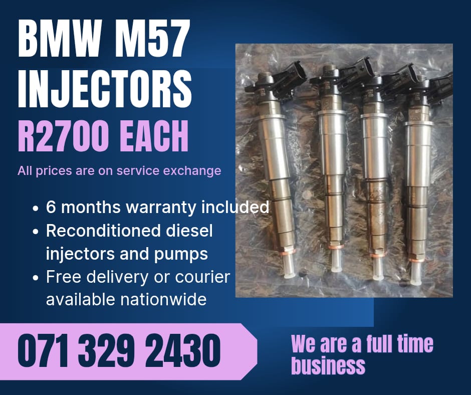 BMW M57 3.0 INJECTORS FOR SALE WITH WARRANTY - Private Seller BMW M57 3.0 INJECTORS FOR SALE WITH WARRANTY - Private Seller