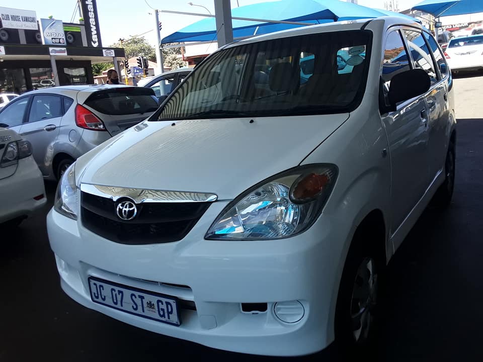 2008 TOYOTA AVANZA 1.3 ENGINE CAPACITY