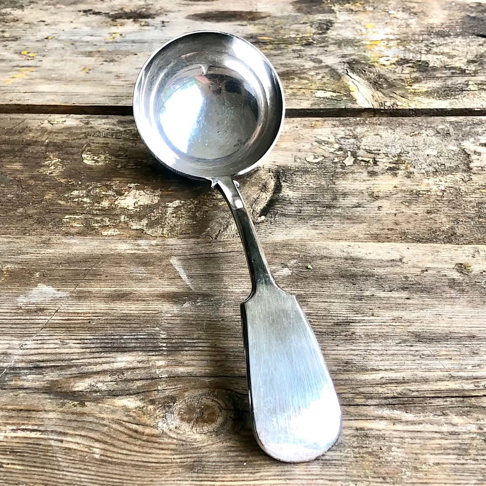 A Large Silver Plated Ladle. D&A Daniel & Arter ELECTRO NEVADA. A Large Silver Plated Ladle. D&A Daniel & Arter ELECTRO NEVADA.