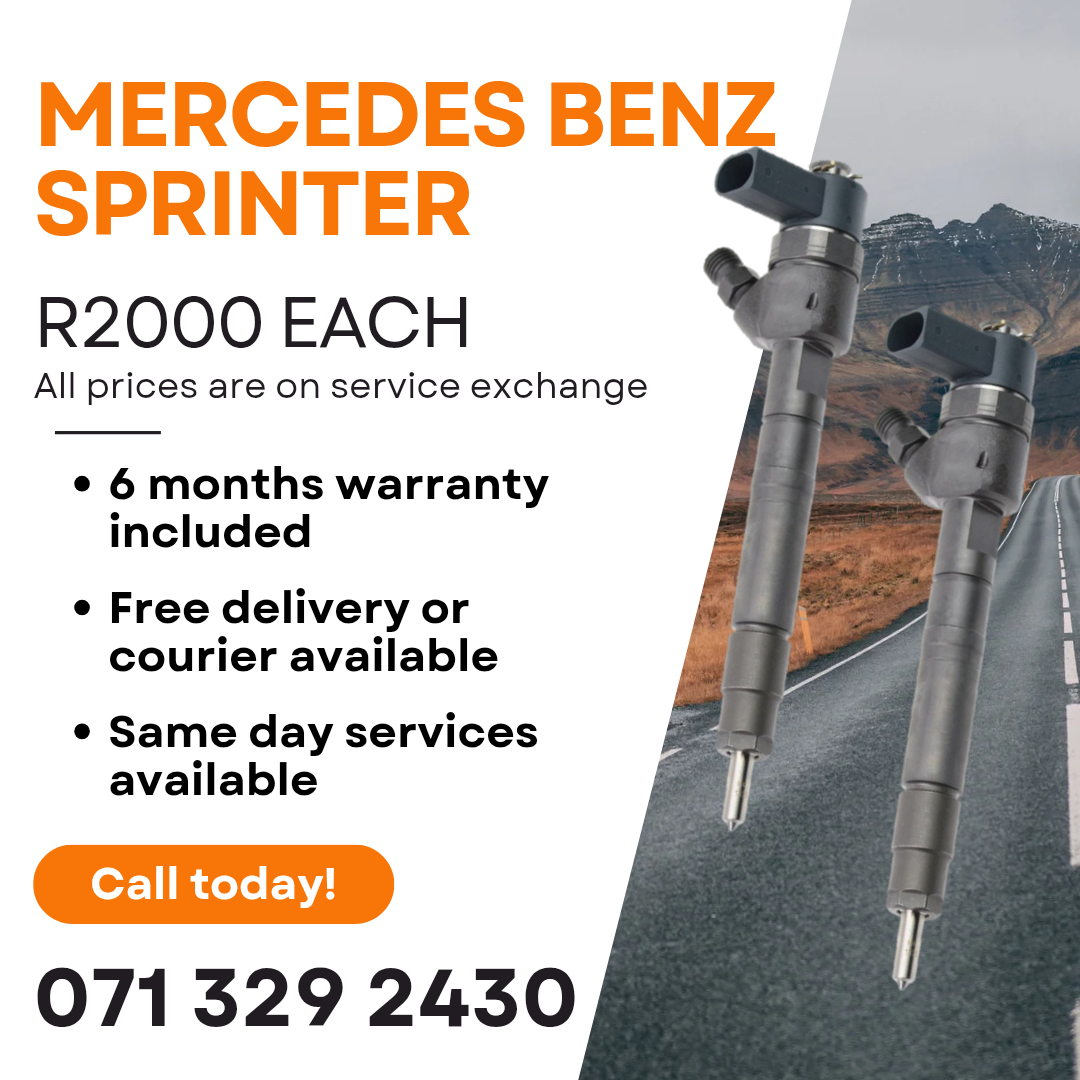 MERCEDES BENZ SPRINTER INJECTORS FOR SALE WITH WARRANTY - Private Seller MERCEDES BENZ SPRINTER INJECTORS FOR SALE WITH WARRANTY - Private Seller