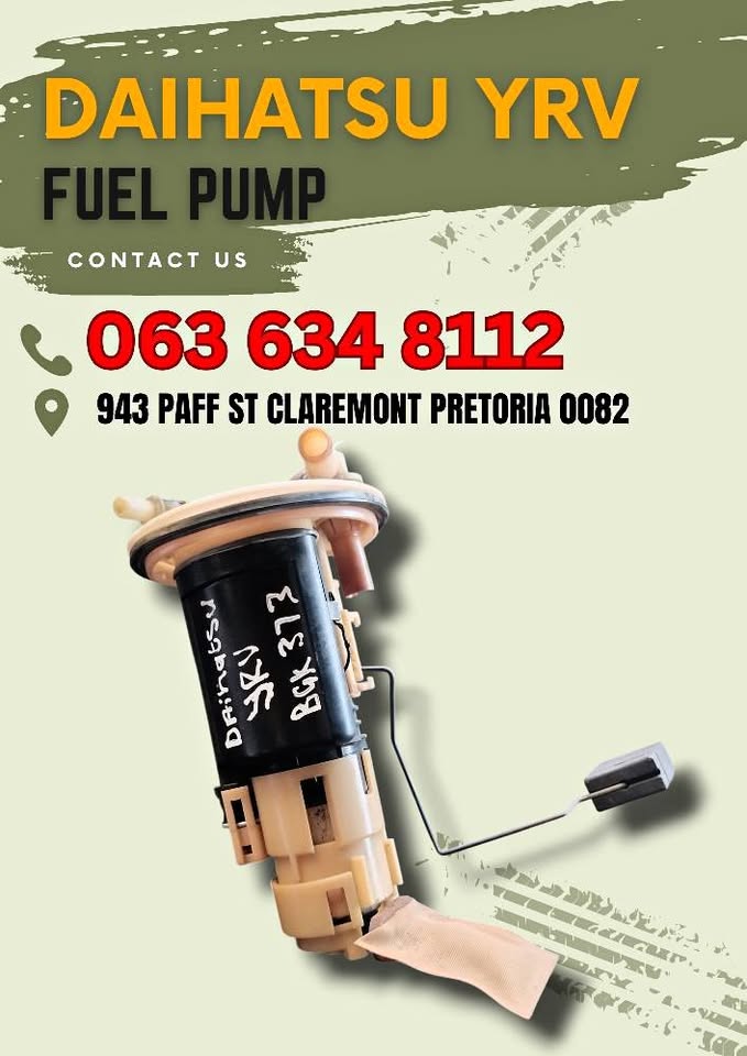 Daihatsu yrv fuel pump Call or WhatsApp me - Private Seller Daihatsu yrv fuel pump Call or WhatsApp me - Private Seller
