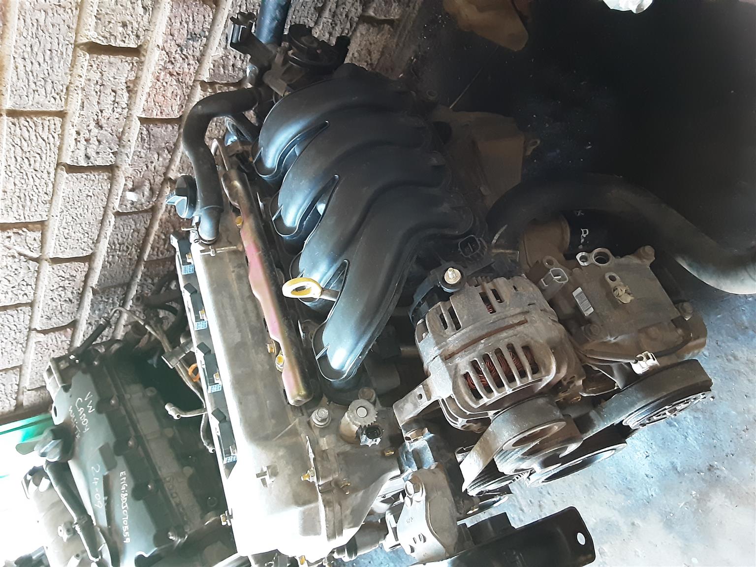 Selling Corolla Runx 1.4L 4ZZ Complete Engine - Private Seller