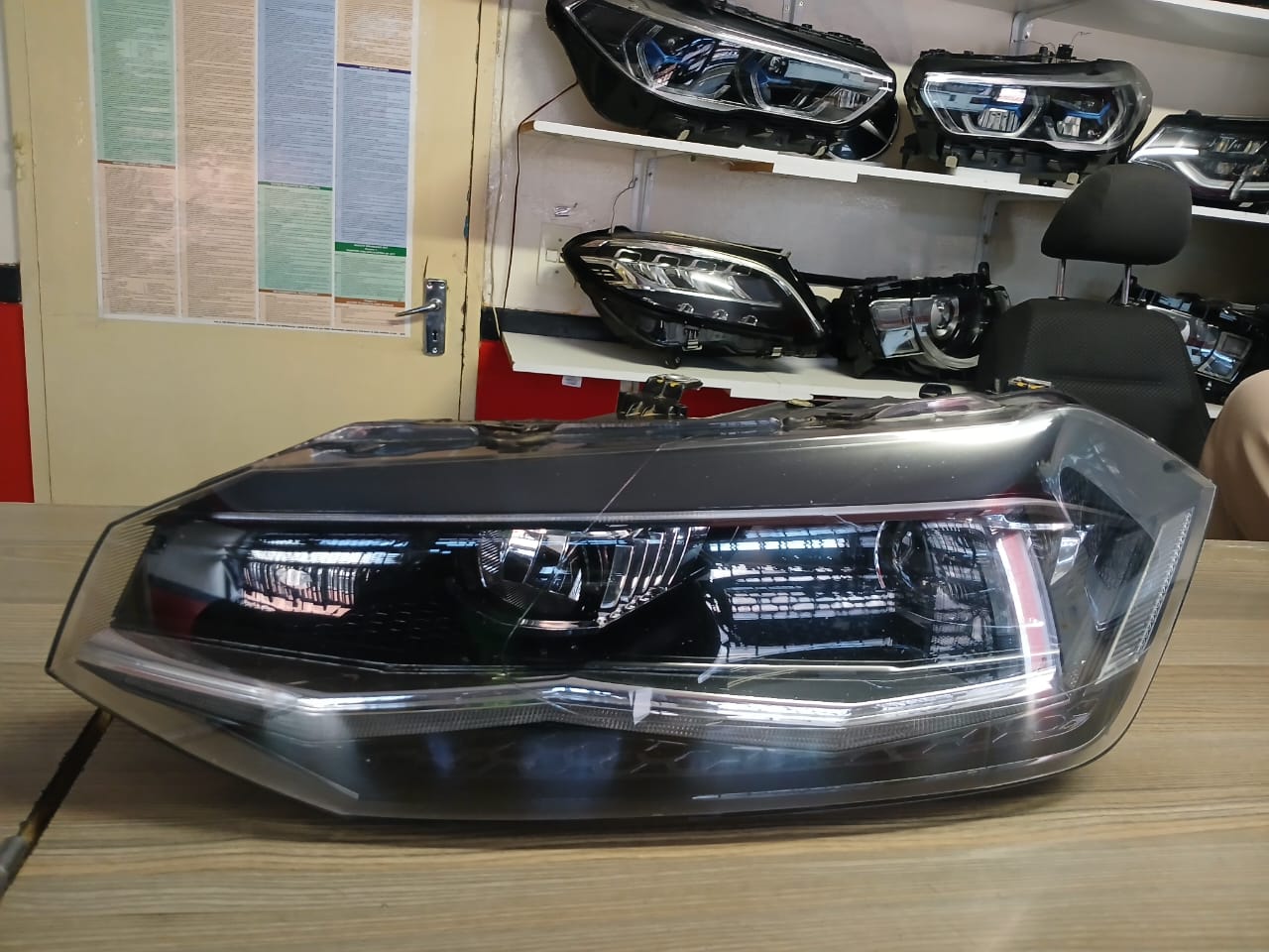 2022 VW POLO 8 R-LINE LED HEADLIGHT LEFT - Private Seller