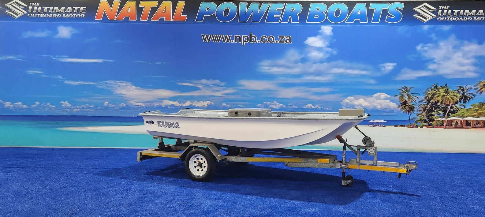 TUG 20 NEW STYLE ON TRAILER