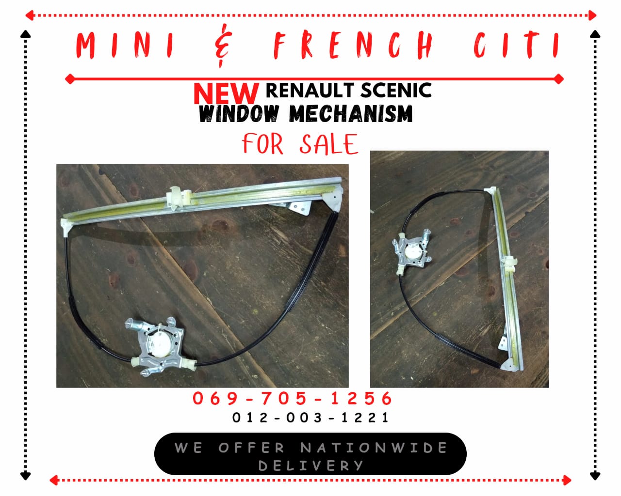 Get a Clear View with Our New Renault Scenic Window Mechanism! - Private Seller Get a Clear View with Our New Renault Scenic Window Mechanism! - Private Seller