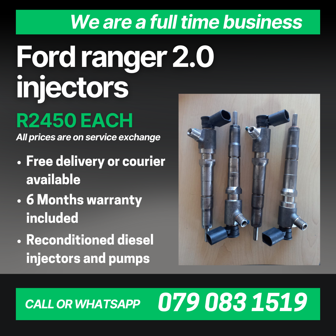 FORD RANGER 2.0 INJECTORS FOR SALE WITH WARRANTY INCLUDED - Private Seller FORD RANGER 2.0 INJECTORS FOR SALE WITH WARRANTY INCLUDED - Private Seller