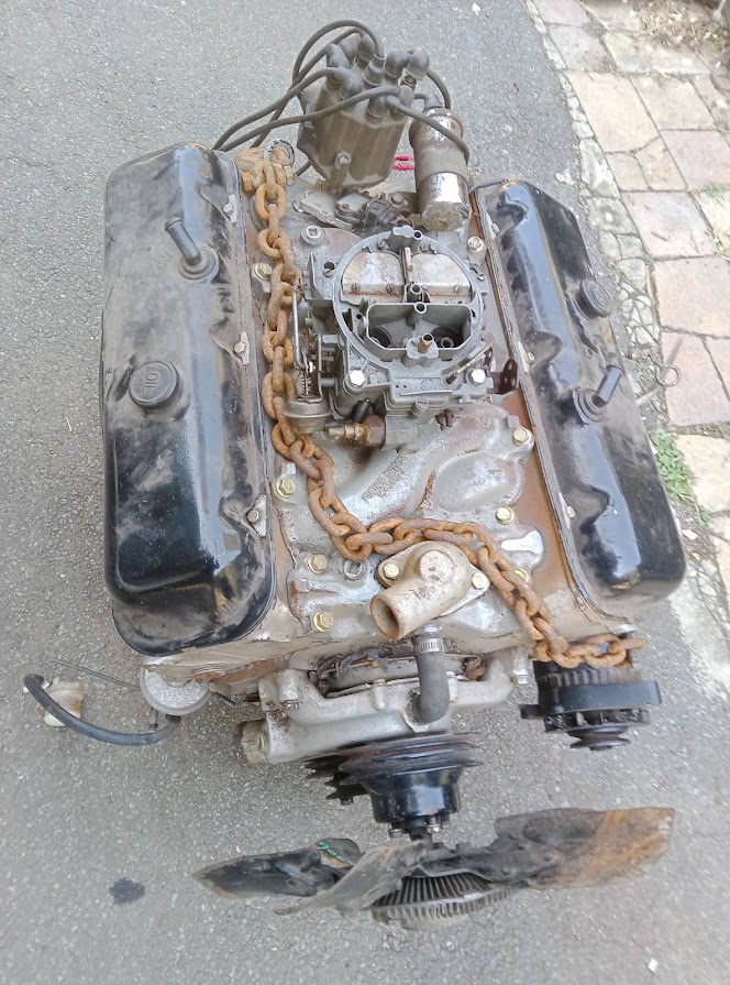 Chev 454 Big Block V8 Engine