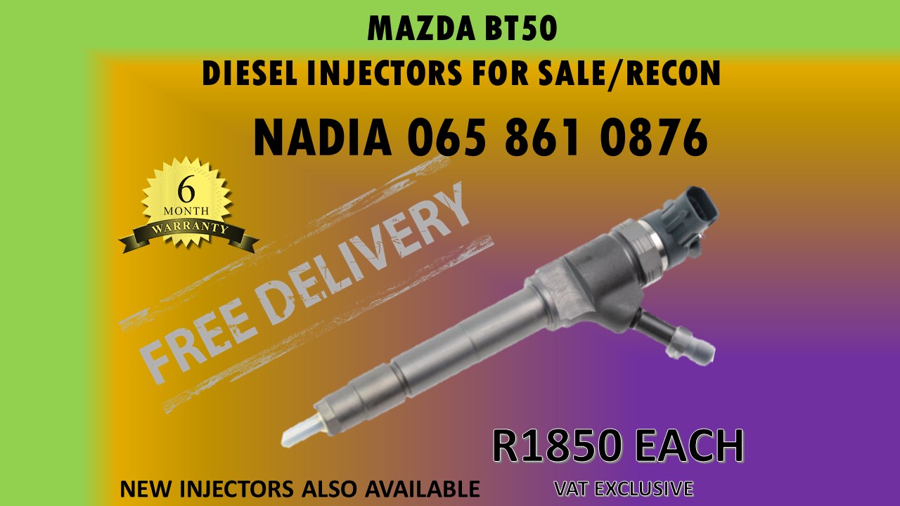 MAZDA BT50 DIESEL INJECTORS FOR SALE OR TO RECON NATIONWIDE - Private Seller MAZDA BT50 DIESEL INJECTORS FOR SALE OR TO RECON NATIONWIDE - Private Seller