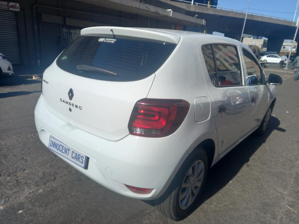 2020 RENUALT SANDERO 1.2 PETROL, MANUAL, WHITE COLOR, MILEAGE 50000KM,