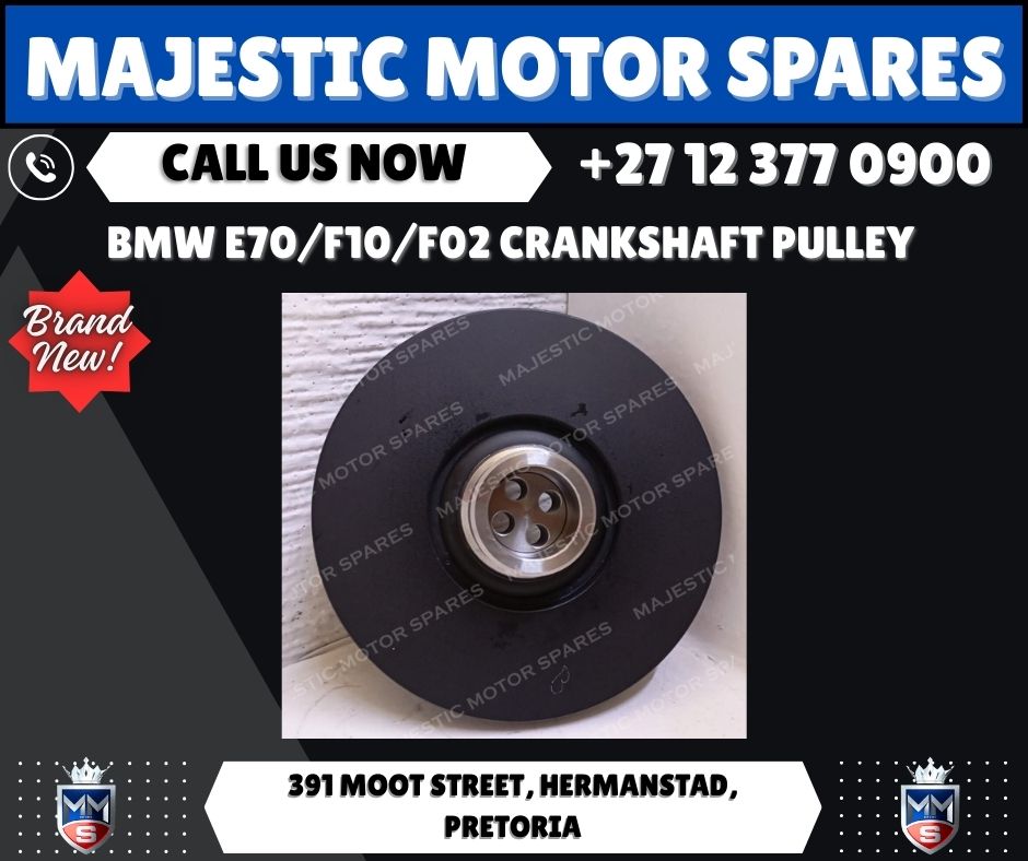 Brand New BMW E70 / F10 / F02 Crankshaft Pulley for Sale! - Private Seller Brand New BMW E70 / F10 / F02 Crankshaft Pulley for Sale! - Private Seller