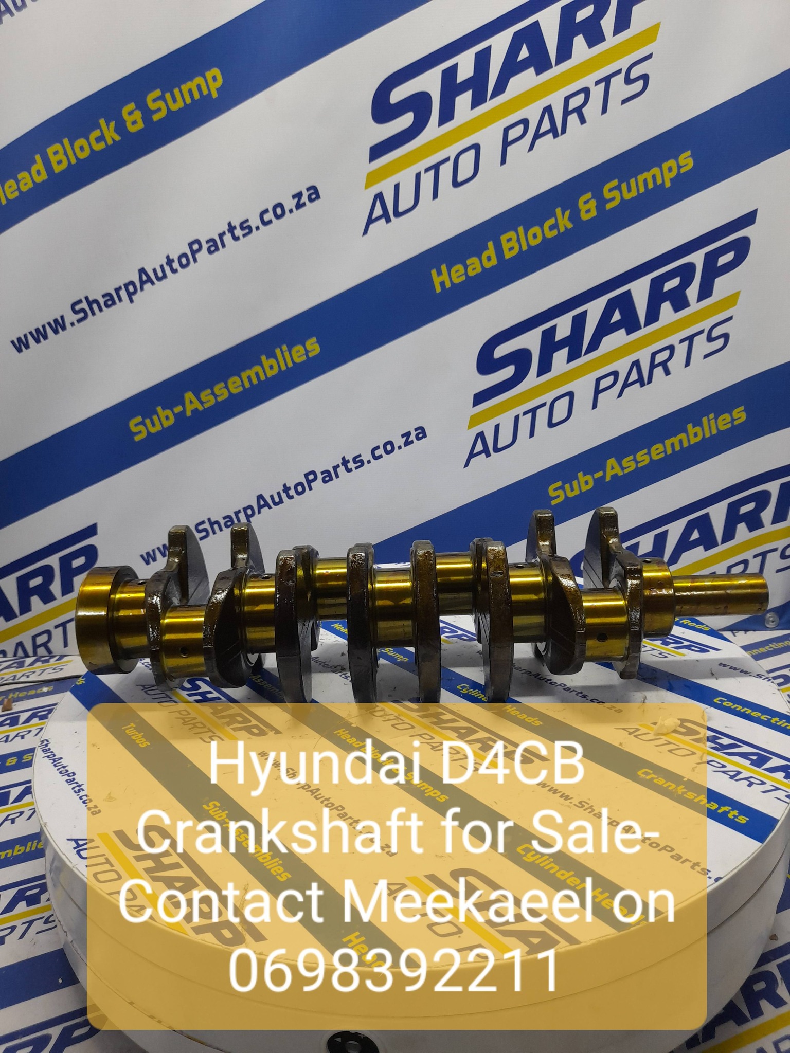 Hyundai D4CB Crankshaft For Sale - Private Seller Hyundai D4CB Crankshaft For Sale - Private Seller