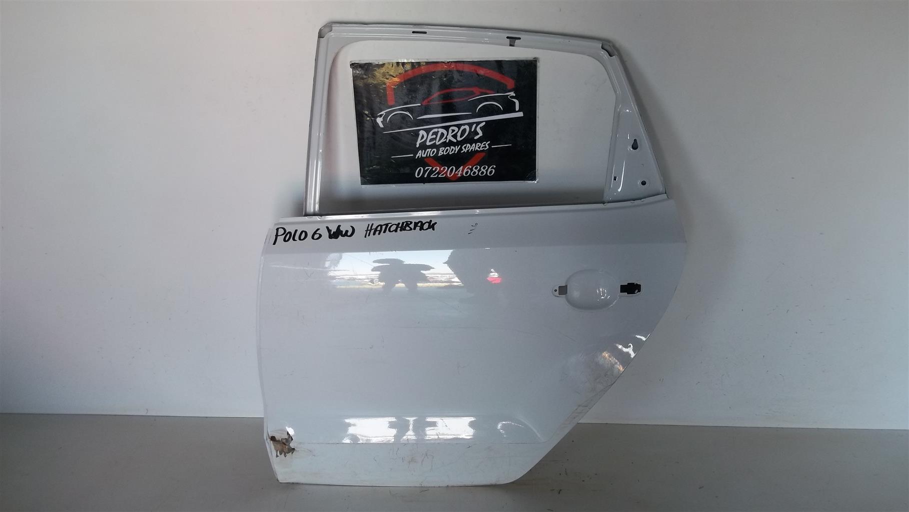 VW Polo 6 Hatchback (Left) rear passenger door - Private Seller VW Polo 6 Hatchback (Left) rear passenger door - Private Seller