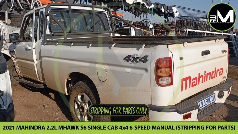 2021 MAHINDRA M-HAWK S6 PIK UP 4x4 2.2 S/CAB (STRIPPING FOR PARTS)