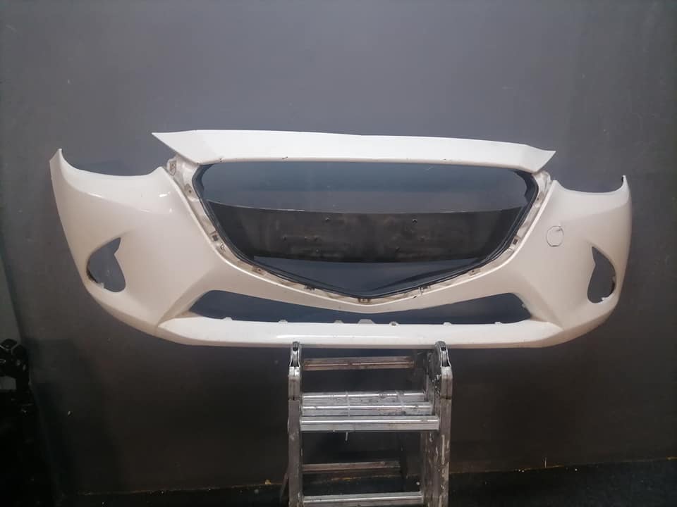 Mazda 2 white bumper DM or contact number in the description for assistance. - Private Seller Mazda 2 white bumper DM or contact number in the description for assistance. - Private Seller