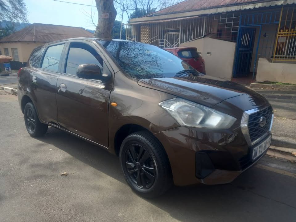 2019 Datsun Go 1.2 Petrol, Manual, 7seaters, Brown, 62000kms