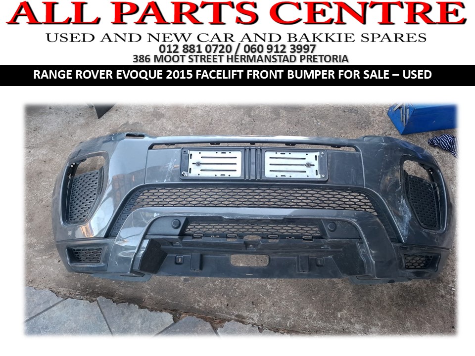 Range Rover Evoque 2015 Facelift Front Bumper for Sale – Used
