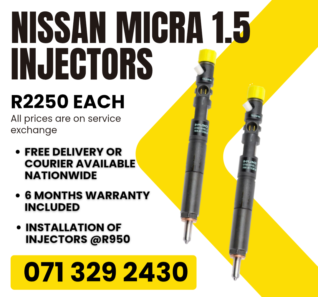 NISSAN MICRA 1.5 INJECTORS FOR SALE WITH WARRANTY - Private Seller NISSAN MICRA 1.5 INJECTORS FOR SALE WITH WARRANTY - Private Seller