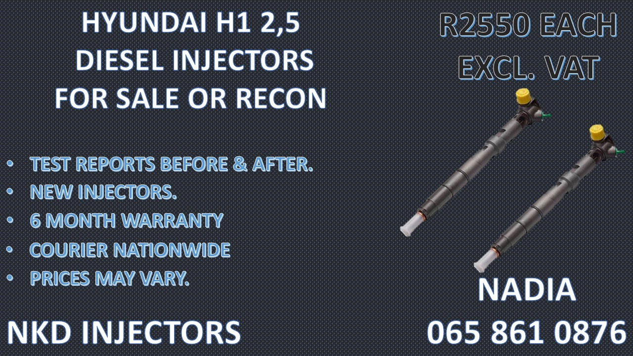 DIESEL INJECTORS FOR SALE FOR HYUNDAI H1 DELPHI - Private Seller DIESEL INJECTORS FOR SALE FOR HYUNDAI H1 DELPHI - Private Seller