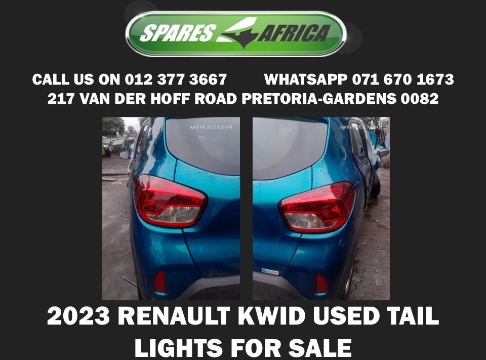 2023 Renault Kwid Used Taillight for Sale - Private Seller 2023 Renault Kwid Used Taillight for Sale - Private Seller
