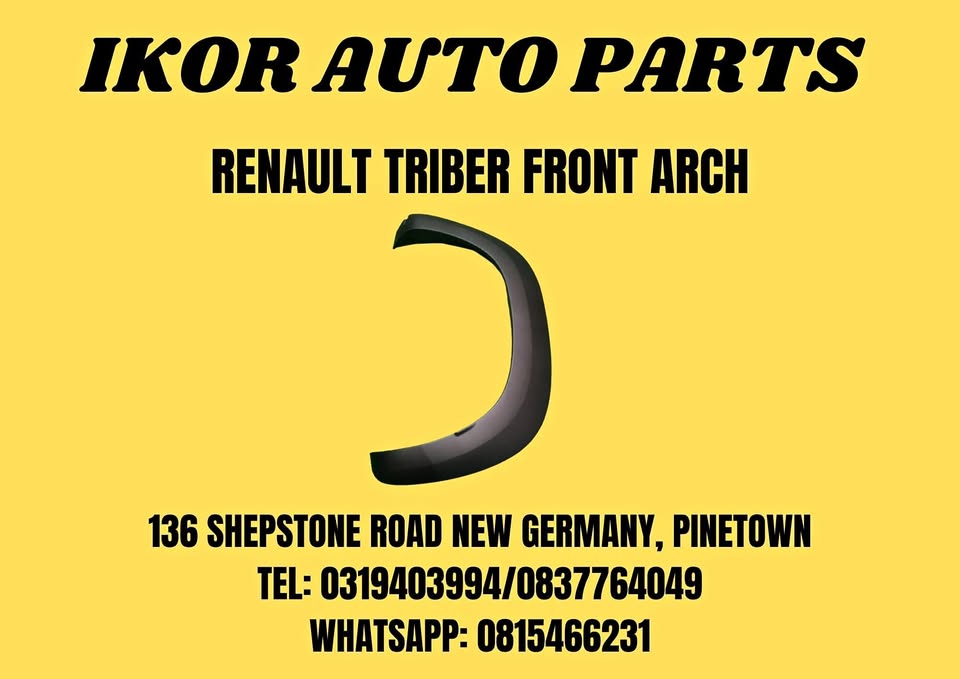 Renault Triber Front Arch - Private Seller Renault Triber Front Arch - Private Seller