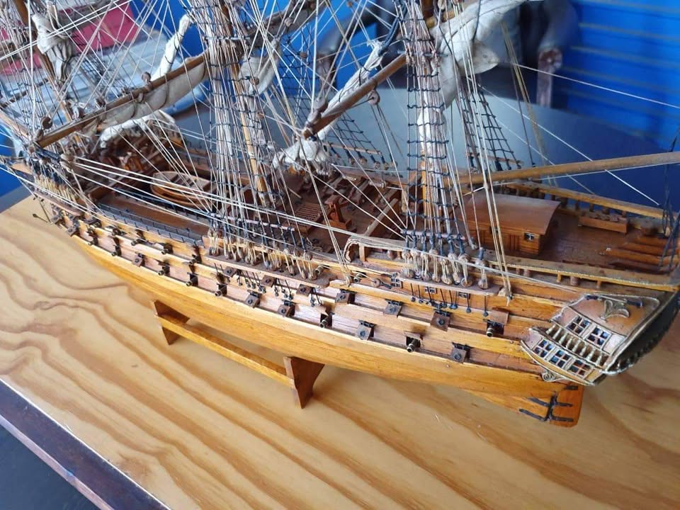 Wooden sailing Ship Superbe