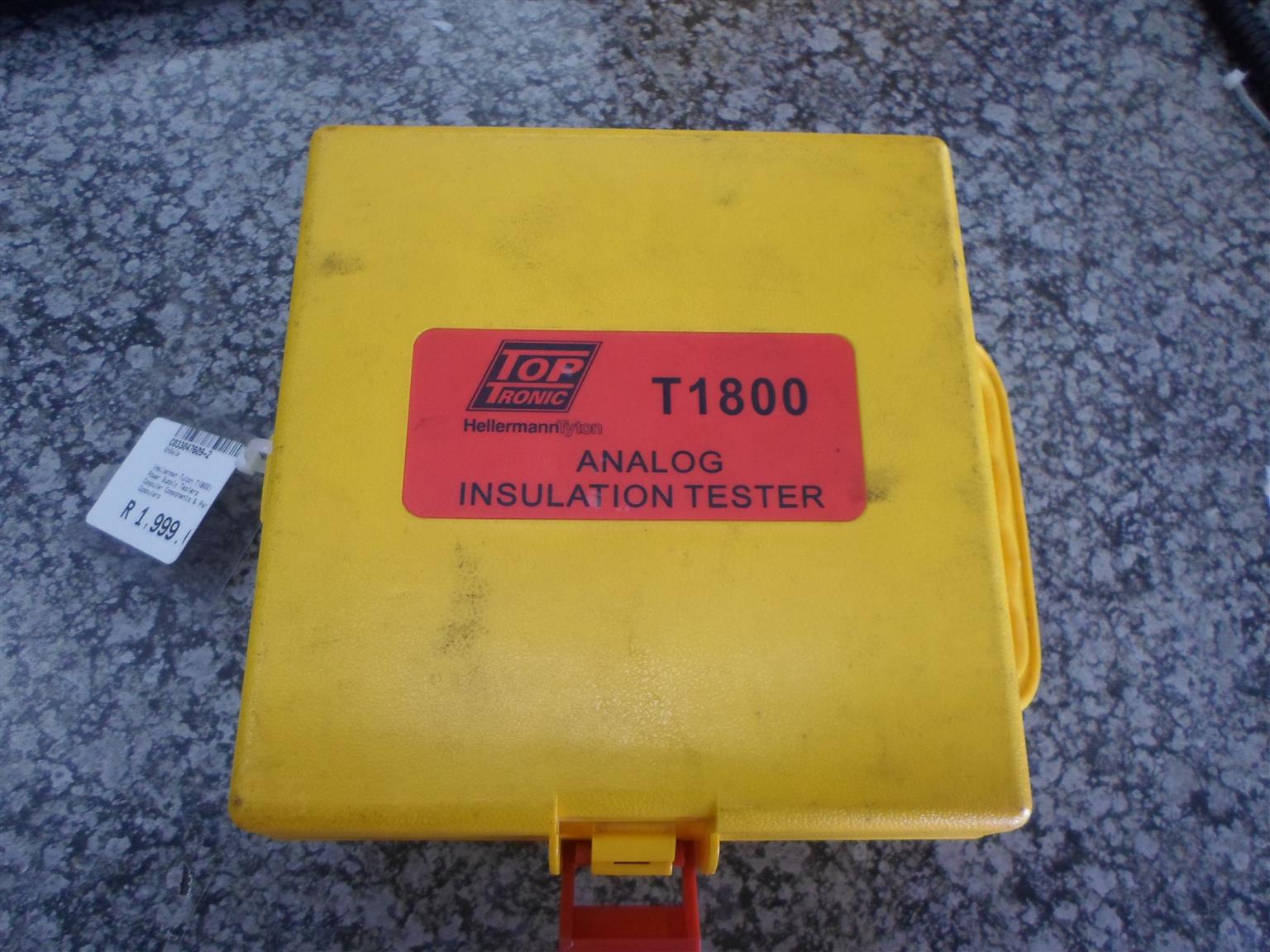 Top Tronic T1800 Analog Insulation Tester