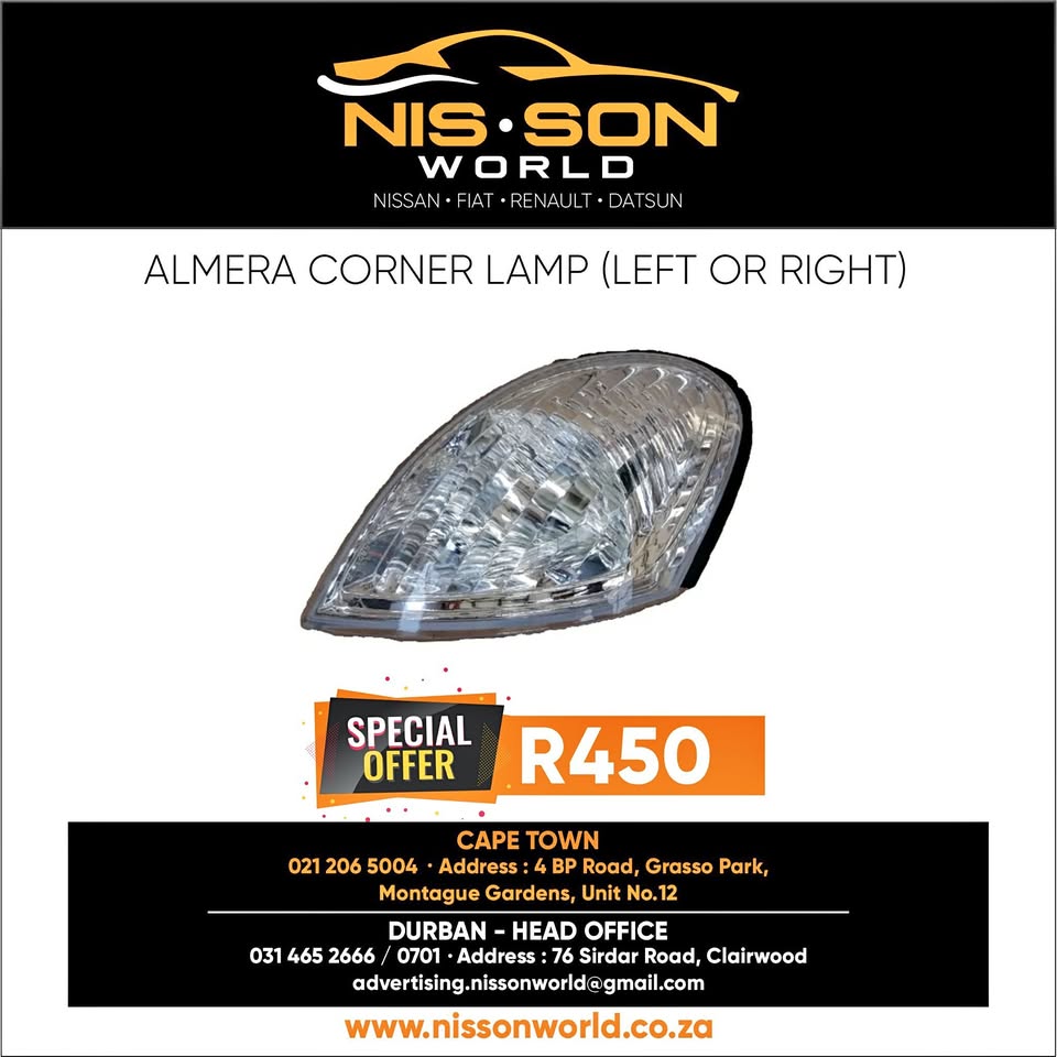 Nissan Almera corner lamp - Private Seller Nissan Almera corner lamp - Private Seller