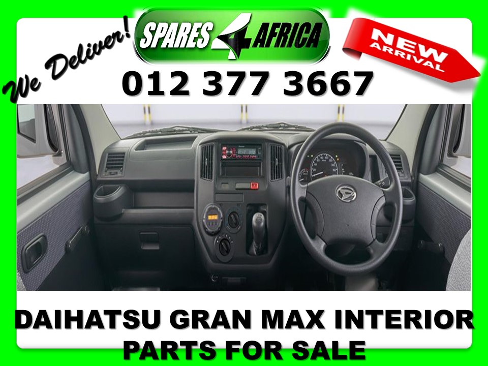 Daihatsu Gran Max interior parts for sale - Private Seller Daihatsu Gran Max interior parts for sale - Private Seller