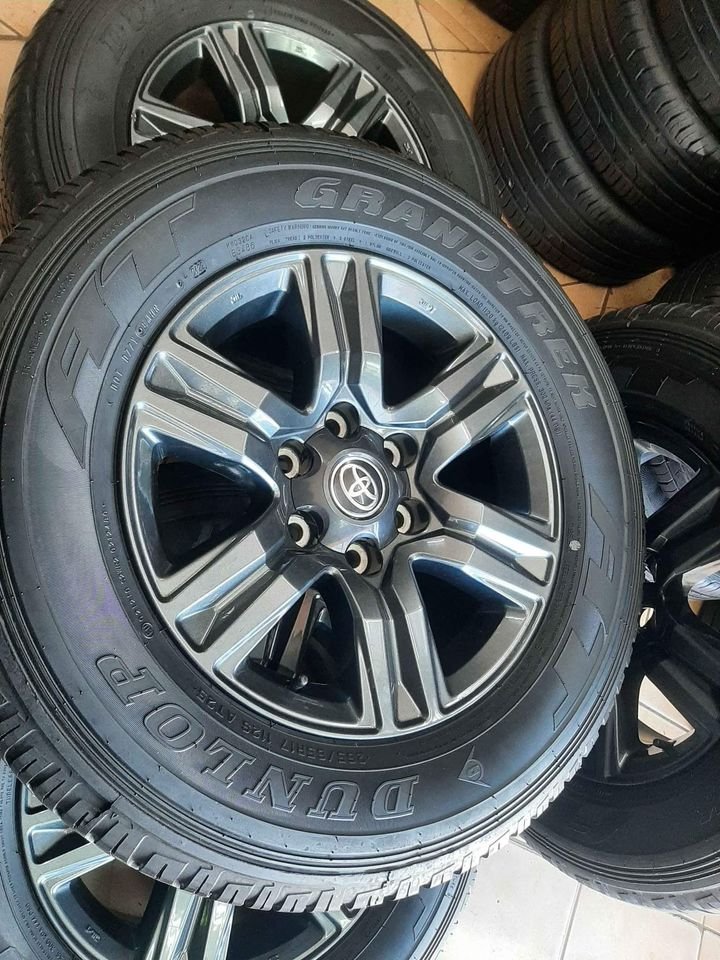 Toyota hilux Gd6 magrims and tyres is available | Junk Mail