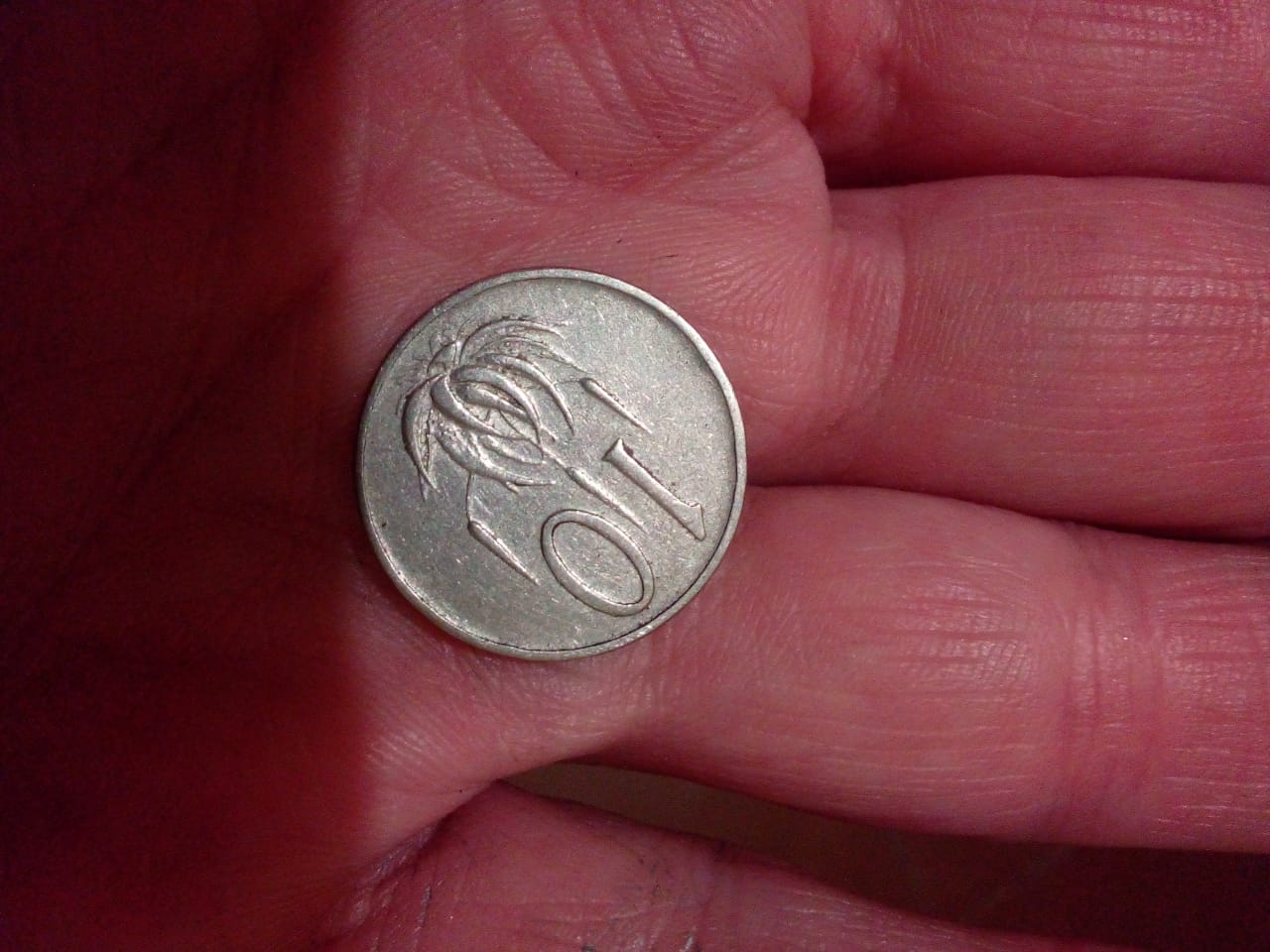 Collector coins from 1962-19761/2 cent2 cent 5 cent Head of President Fouche