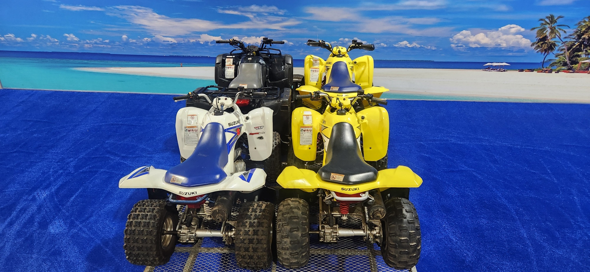 4 X SUZUKI QUADS Z 250